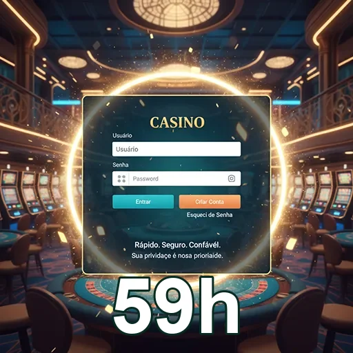 Tela do app 59h com acesso rápido no celular