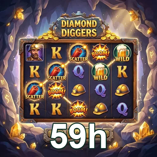 Tela da 59h com Pix para depósitos e saques ágeis