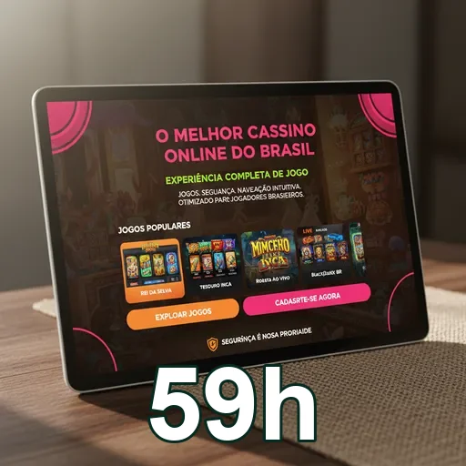 Atendimento mobile da 59h em tela de suporte
